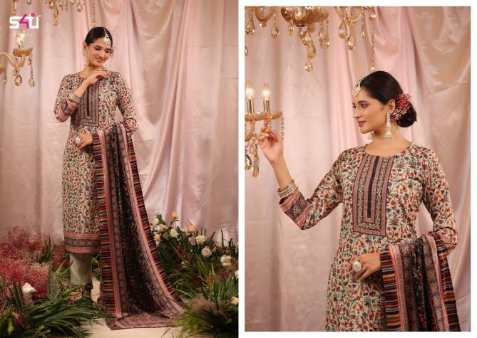 S4u Noor Vol 2 Festive Winter Wear Wholesale Readymade Salwar Suit Catalog
